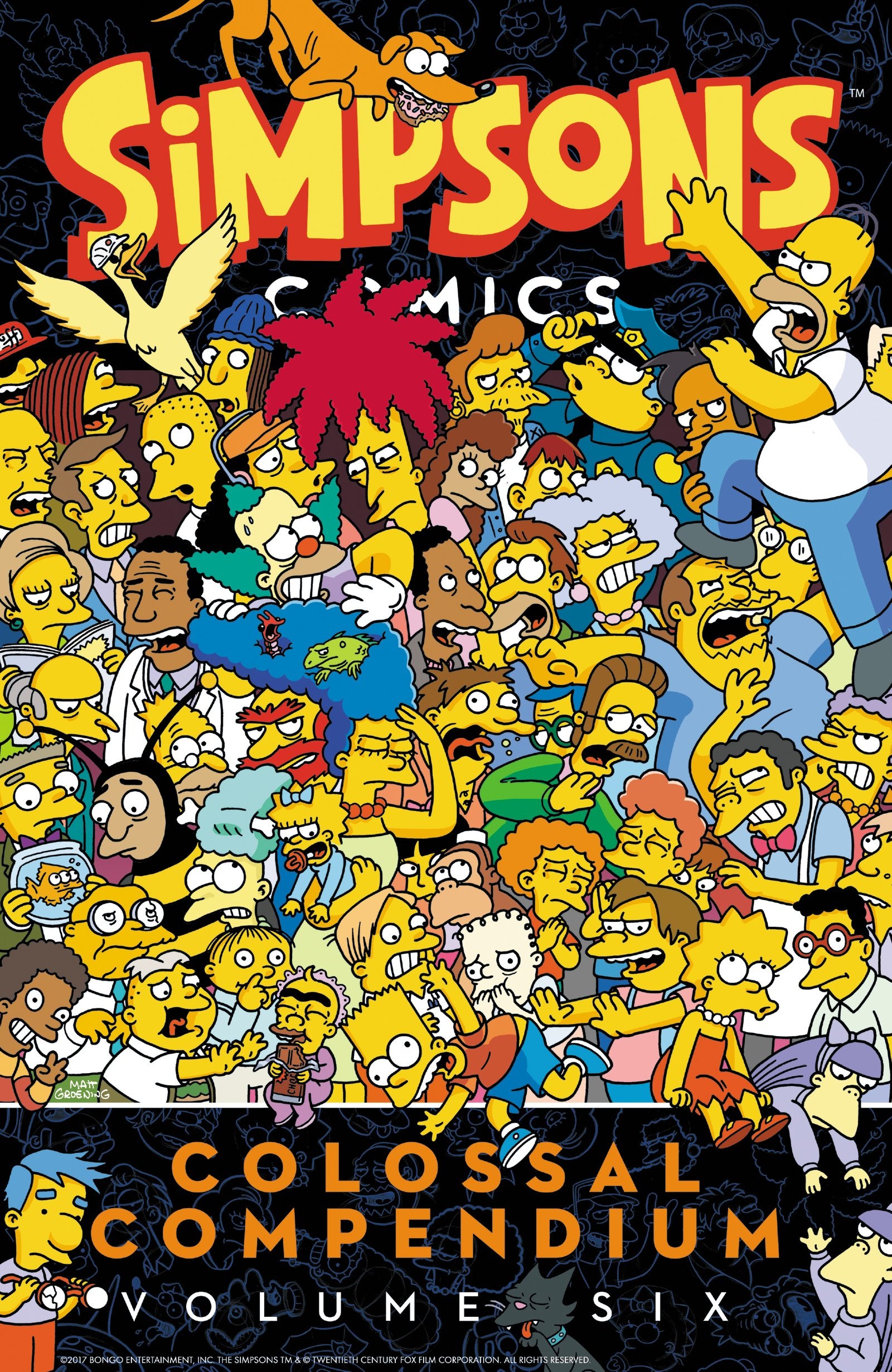Simpsons Comics Colossal Compendium Volume 6,Used