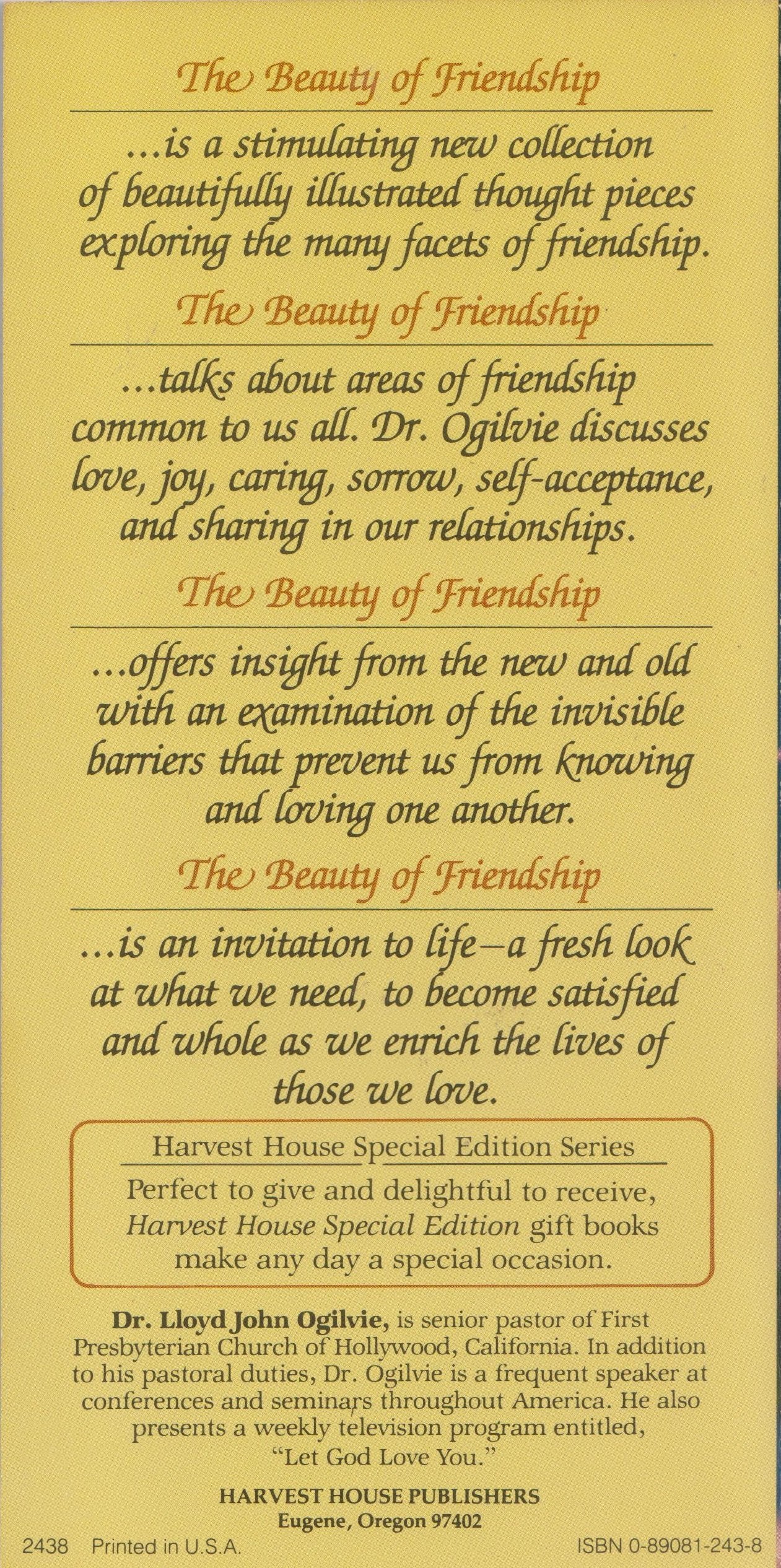 Beauty of Friendship,Used