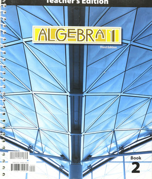 Algebra 1 Teacher Ed Grd 9,New