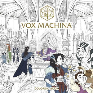 Critical Role: Vox Machina Coloring Book,New