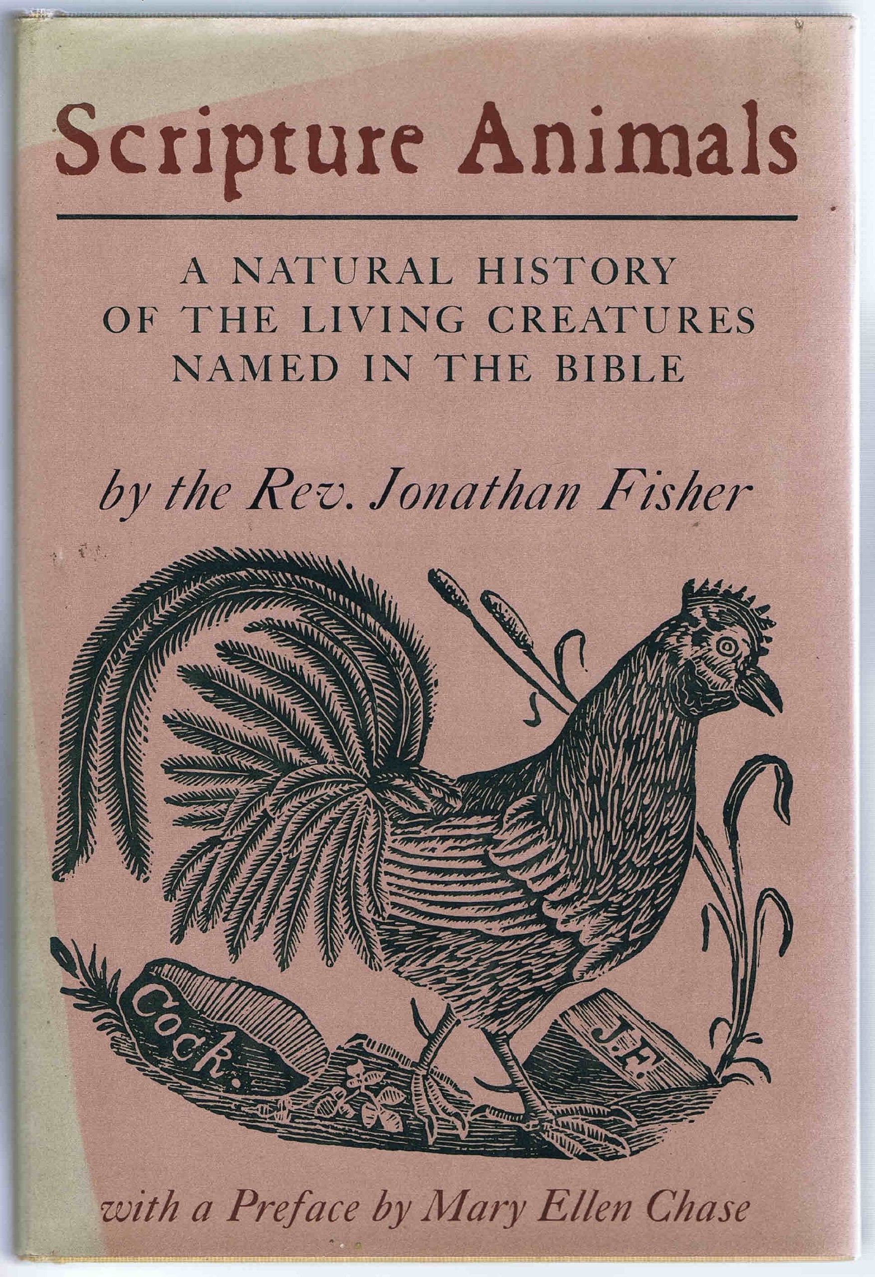Scripture Animals: A Natural History Of The Living Creatures Named In The Bible,Used