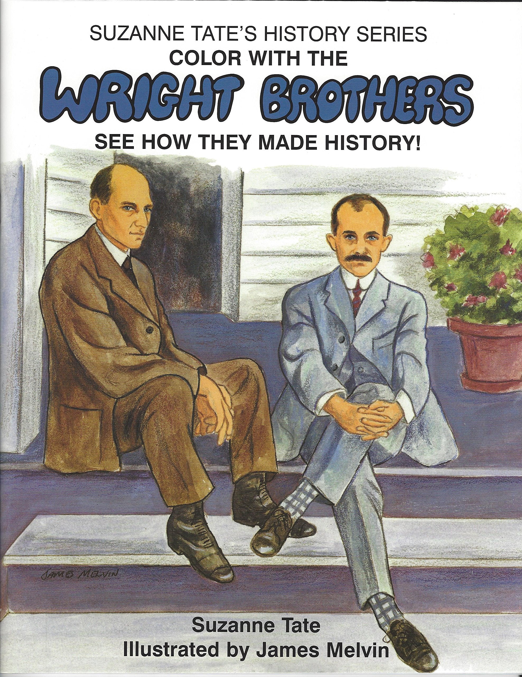 Color With The Wright Brothers: See How They Made History,Used