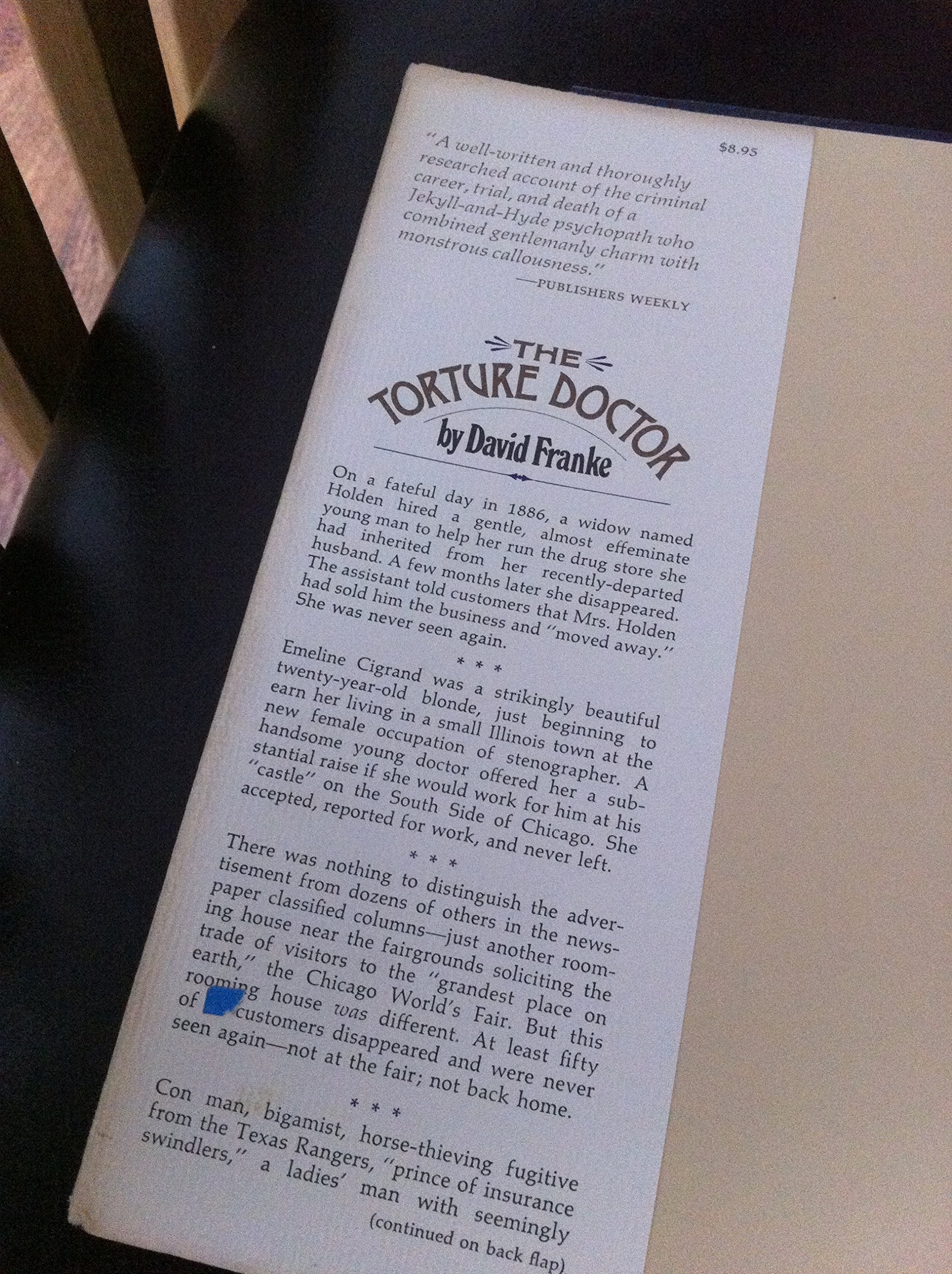 The Torture Doctor,Used