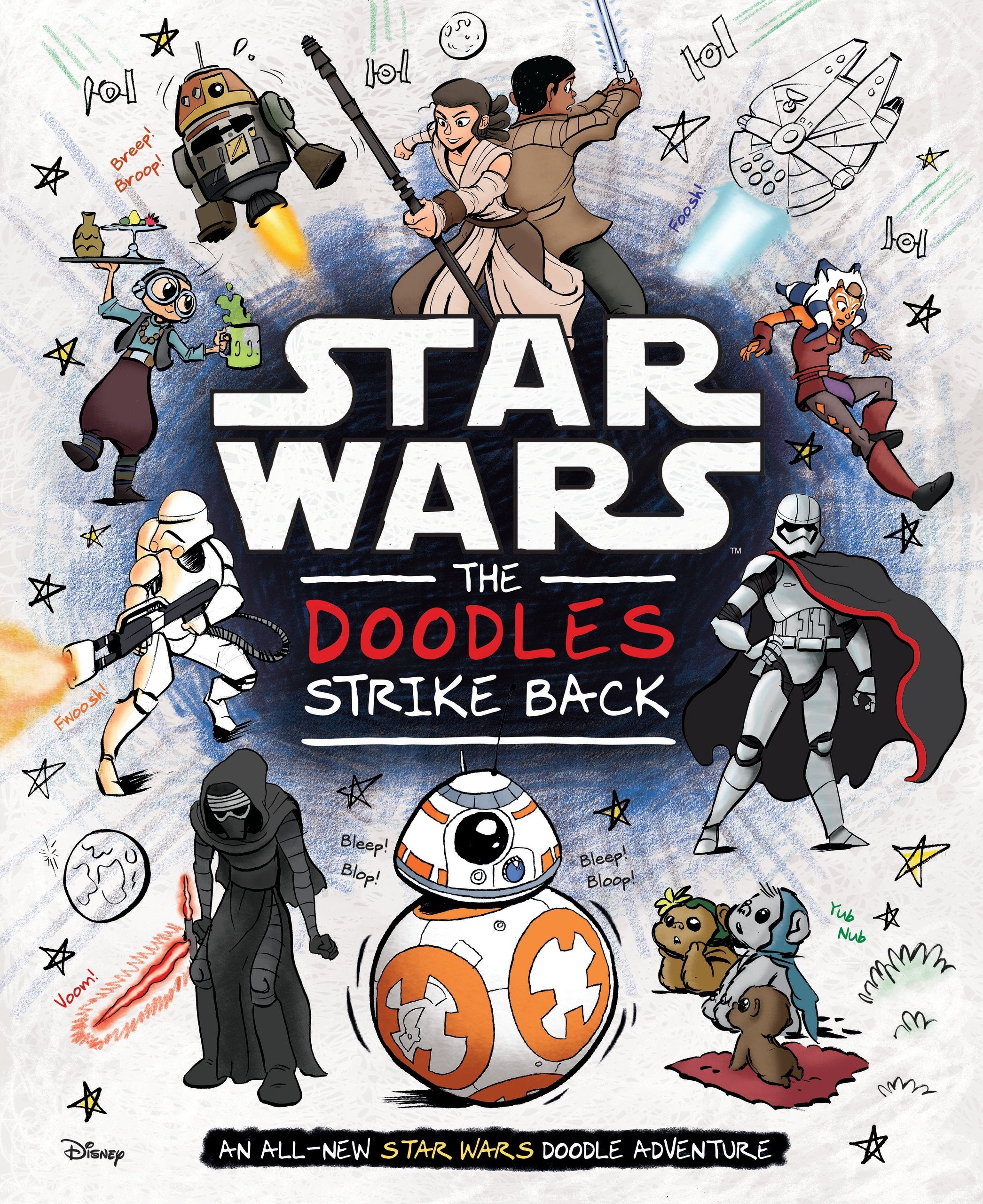 Star Wars The Doodles Strike Back,Used