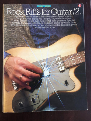 Rock Riffs For Guitar, Book 2-new