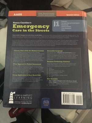 Nancy Caroline's Emergency Care In The Streets (Orange Book),Used