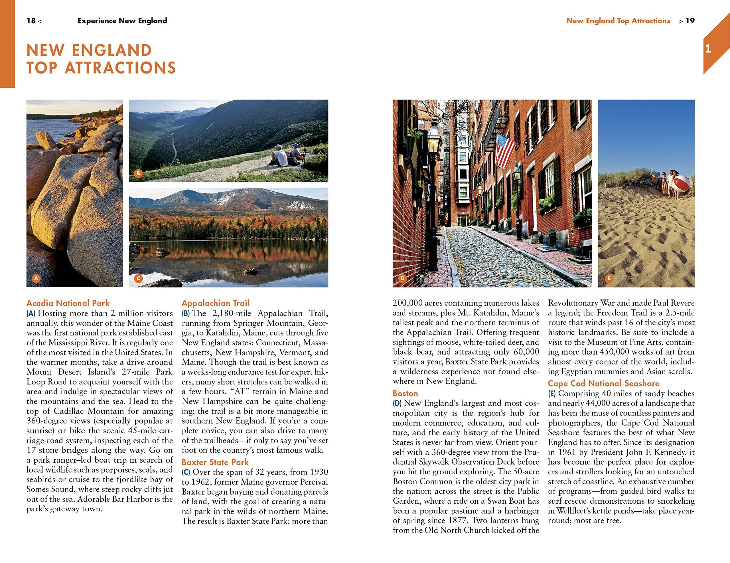 Fodor's New England: with the Best Fall Foliage Drives & Scenic Road Trips (Fullcolor Travel Guide),Used