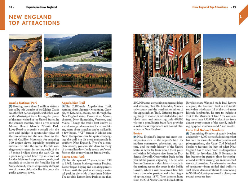 Fodor's New England: with the Best Fall Foliage Drives & Scenic Road Trips (Fullcolor Travel Guide),Used