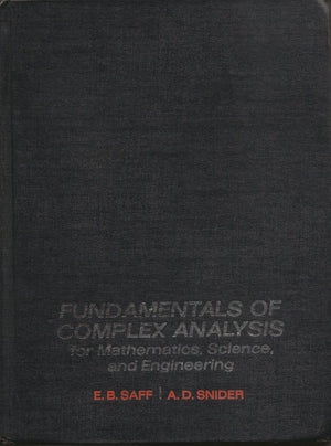 Fundamentals Of Complex Analysis For Mathematics, Science, And Engineering,Used