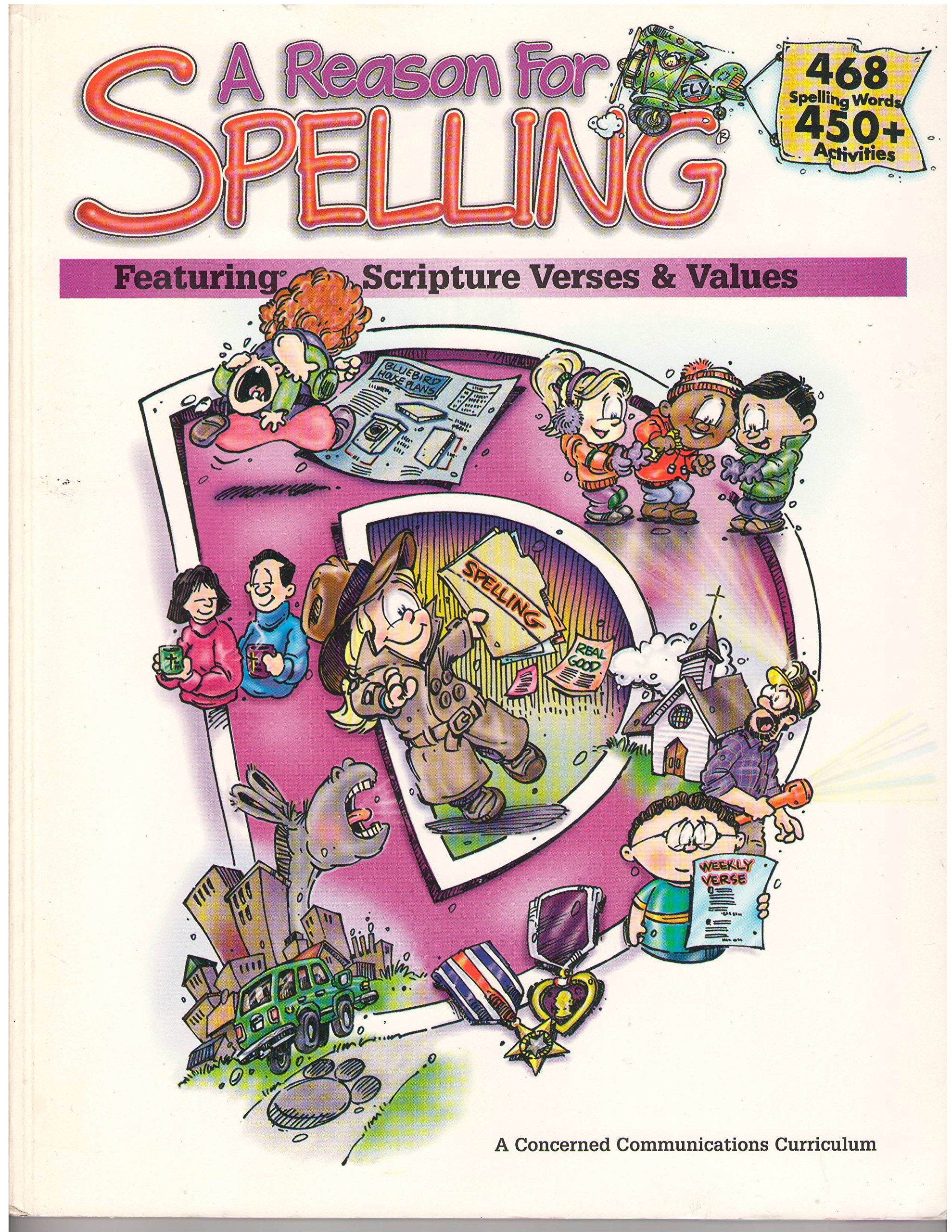 Reason for Spelling Level d Student Worktext,Used