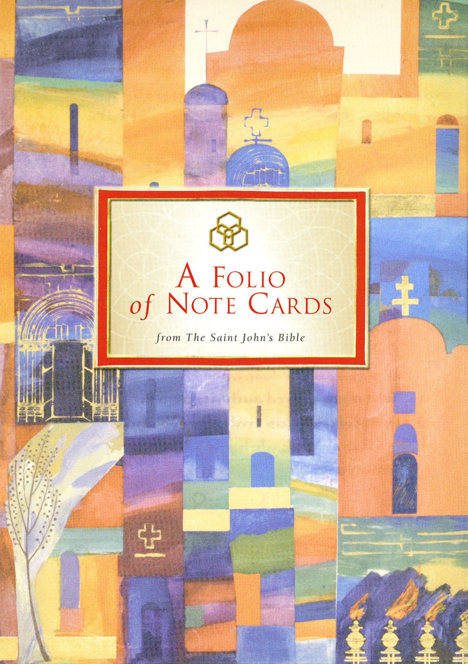 The Saint Johns Bible Note Cards: Letters And Revelation Folio,Used
