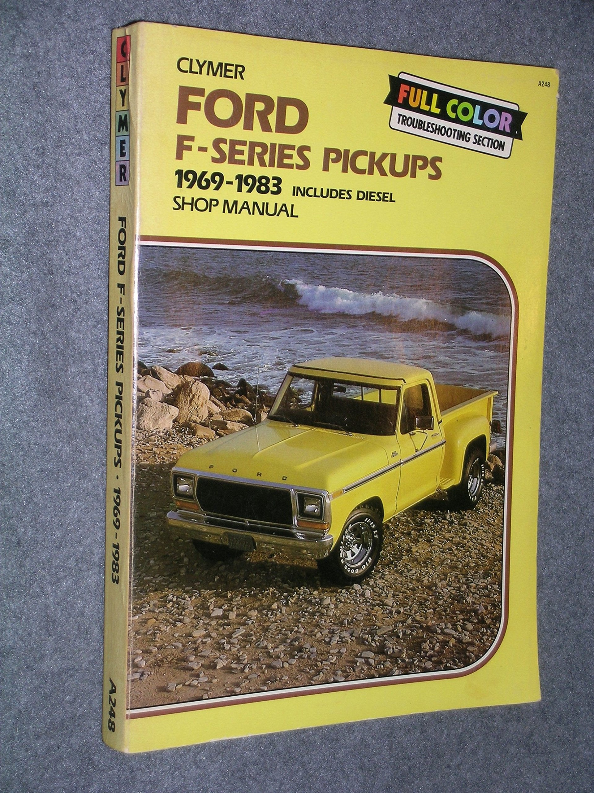 Ford F100350 Pickups 19691984 Gas And Diesel Shop Manual,Used