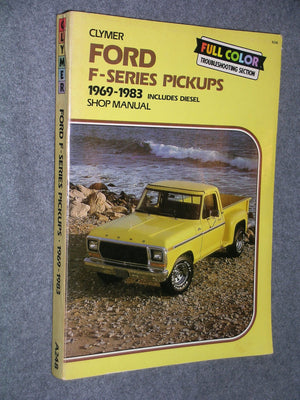 Ford F100350 Pickups 19691984 Gas And Diesel Shop Manual,Used