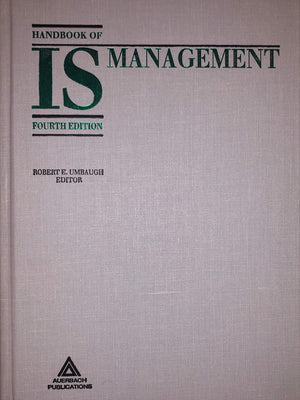 Handbook of Is Management: With 199697 Yearbook,Used