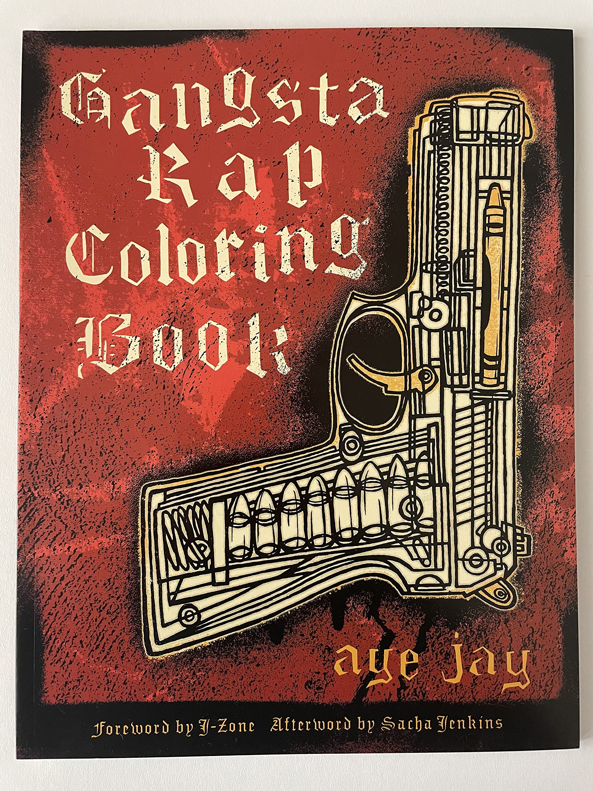 Gangsta Rap Coloring Book,Used