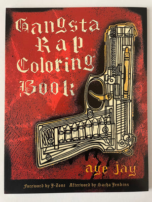 Gangsta Rap Coloring Book,Used