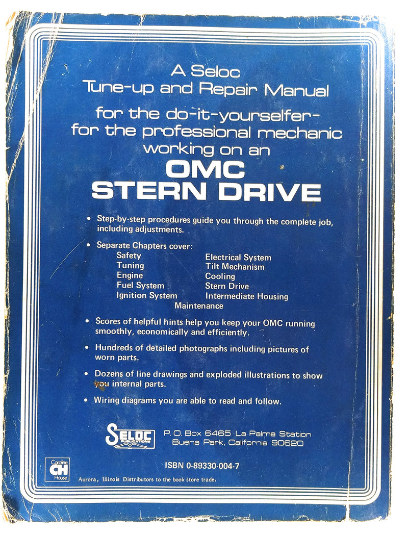 Omc Stern Drive, 19641986,Used