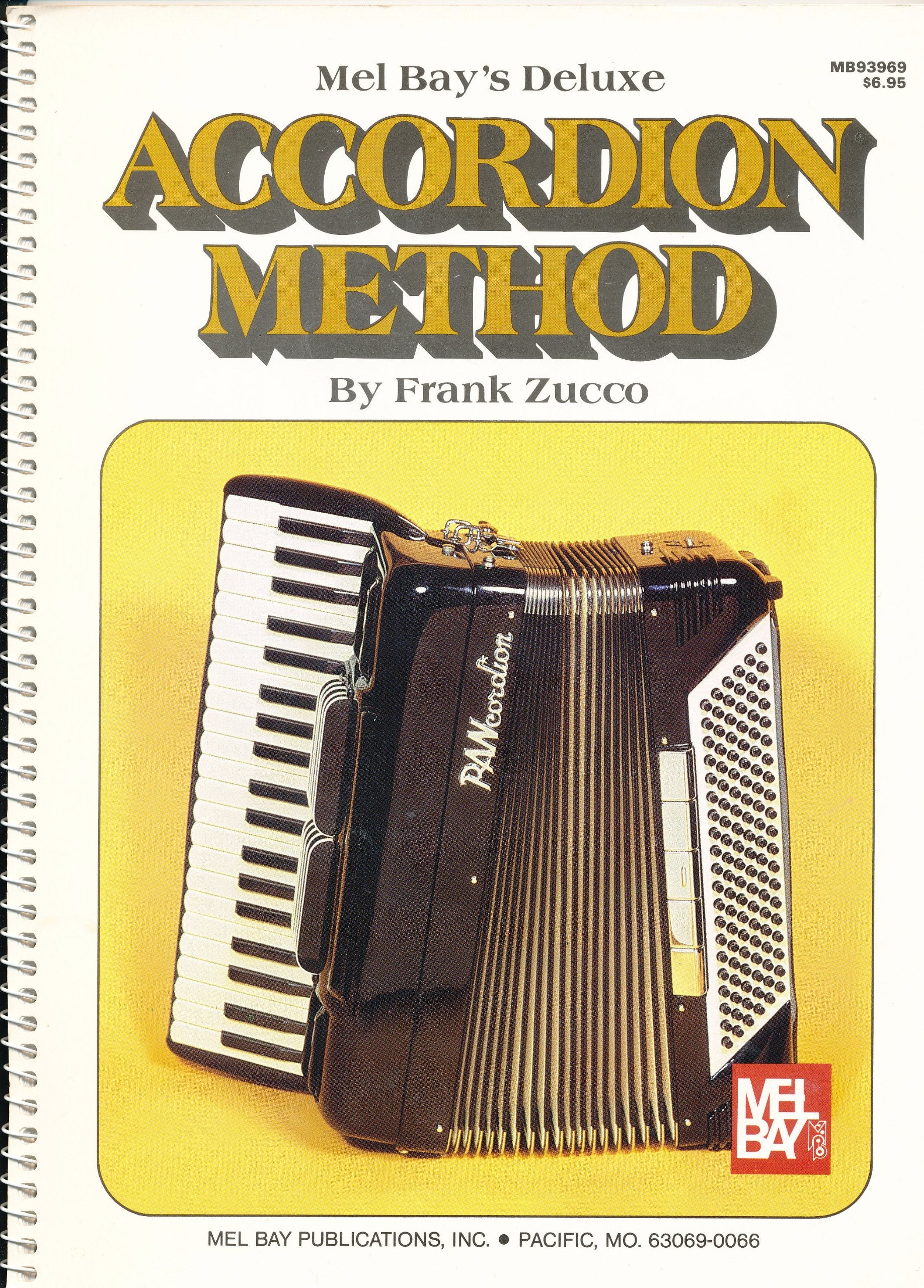 Mel Bay's Deluxe Accordion Method,Used
