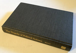 The Tragedy of Political Science: Politics, Scholarship, and Democracy,Used