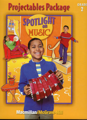 Spotlight on Music, Grade 2, Projectables Package (ELEMENTARY SPOTLIGHT ON MUSIC),Used
