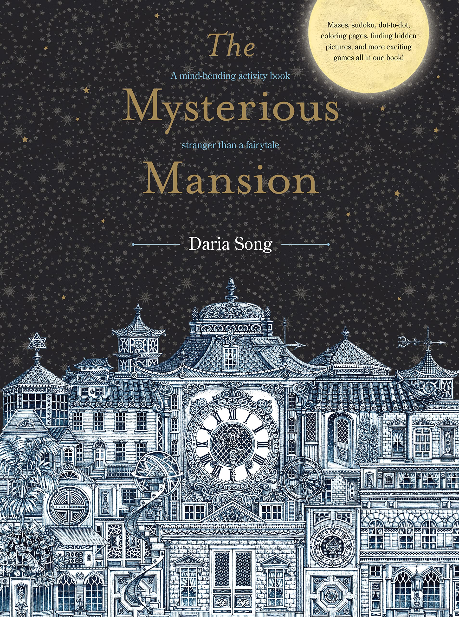 The Mysterious Mansion: A mindbending activity book stranger than a fairytale,Used