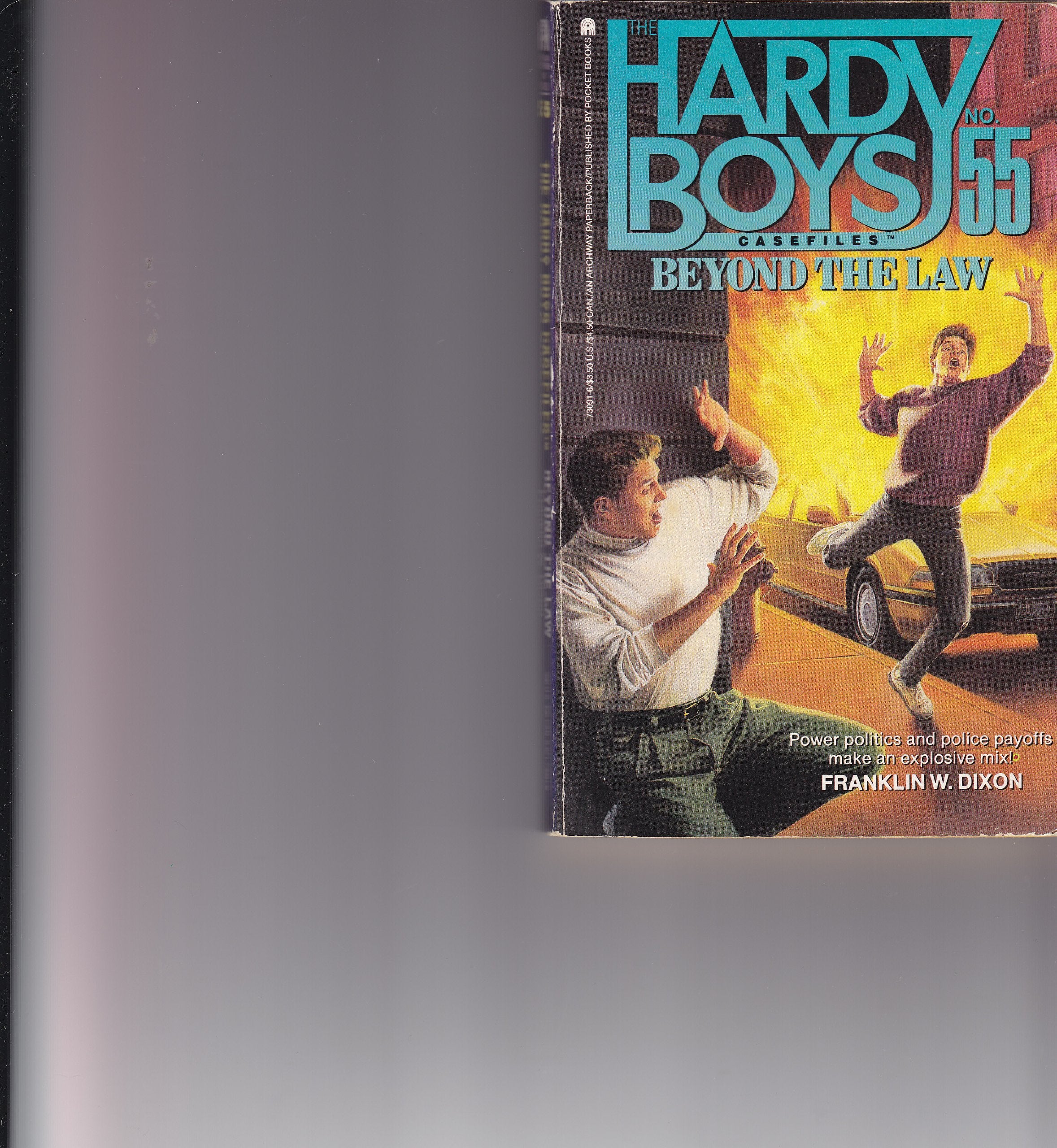 Beyond The Law (Hardy Boys Casefiles, Book 55),Used