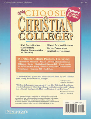 Choose a Christian College 4th ed,Used