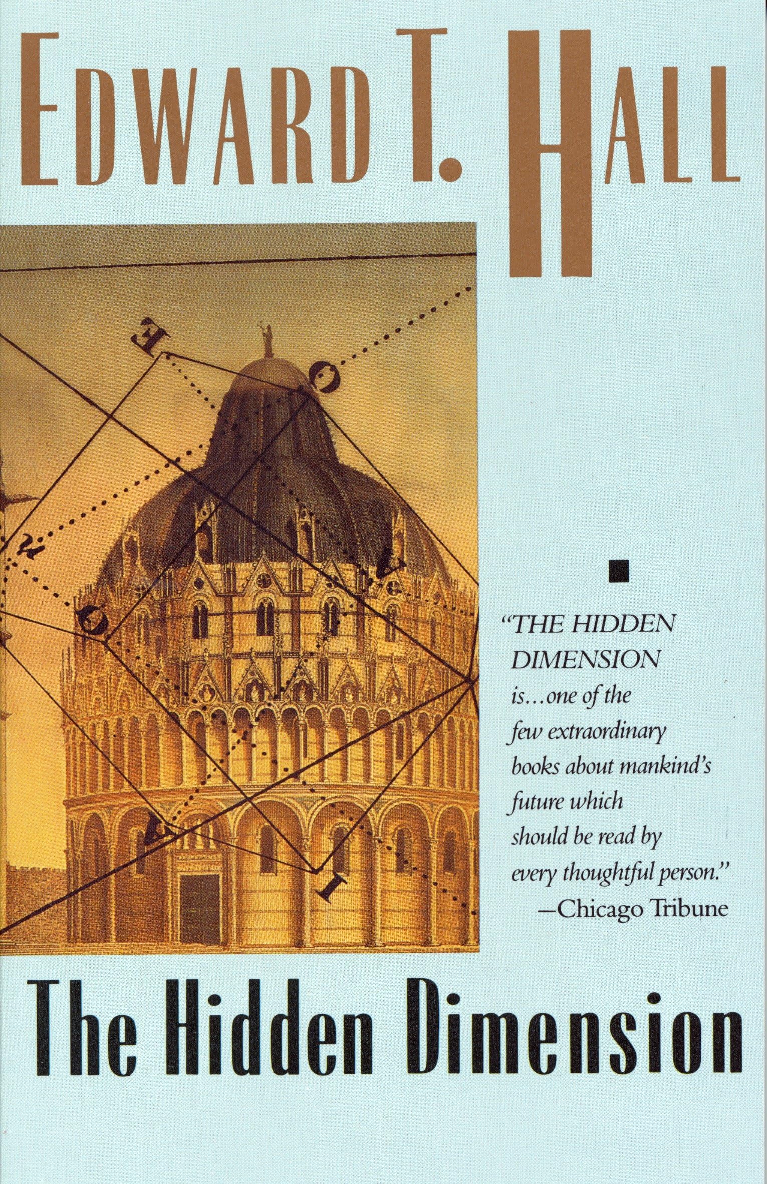The Hidden Dimension (Anchor Books a Doubleday Anchor Book),New