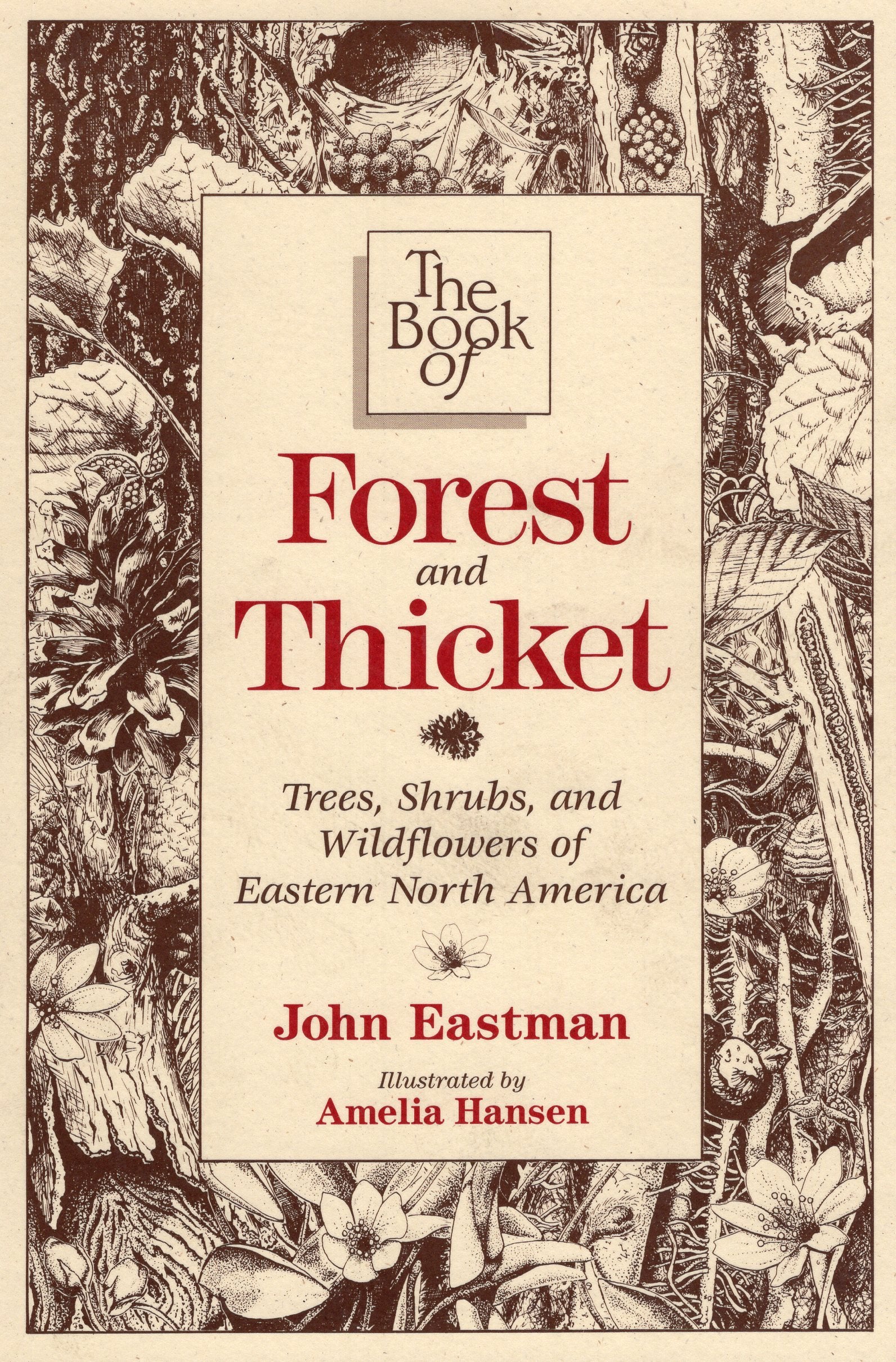 The Book of Forest & Thicket: Trees, Shrubs, and Wildflowers of Eastern North America,Used