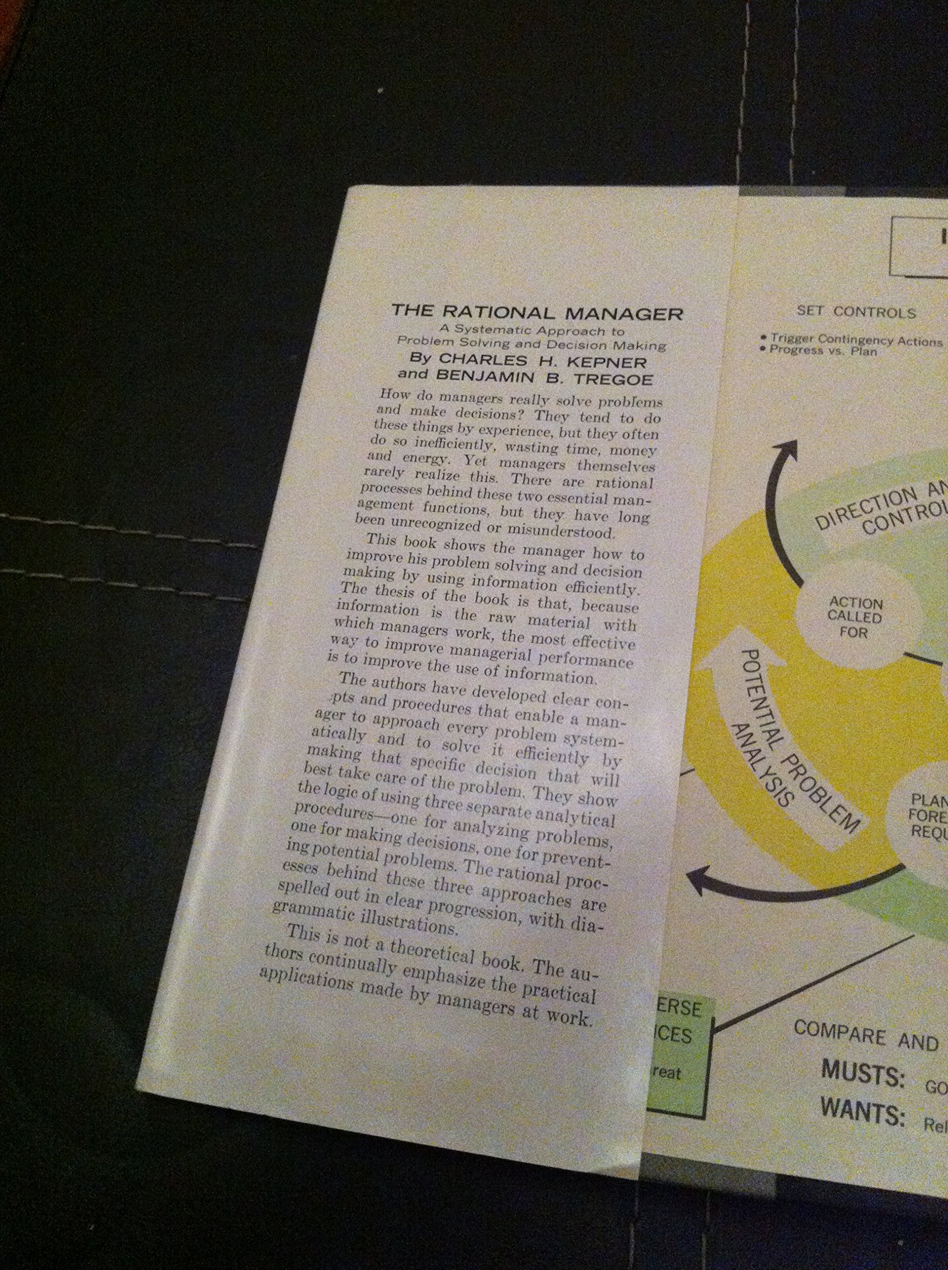 The Rational Manager: A Systematic Approach to Problem Solving and DecisionMaking,Used