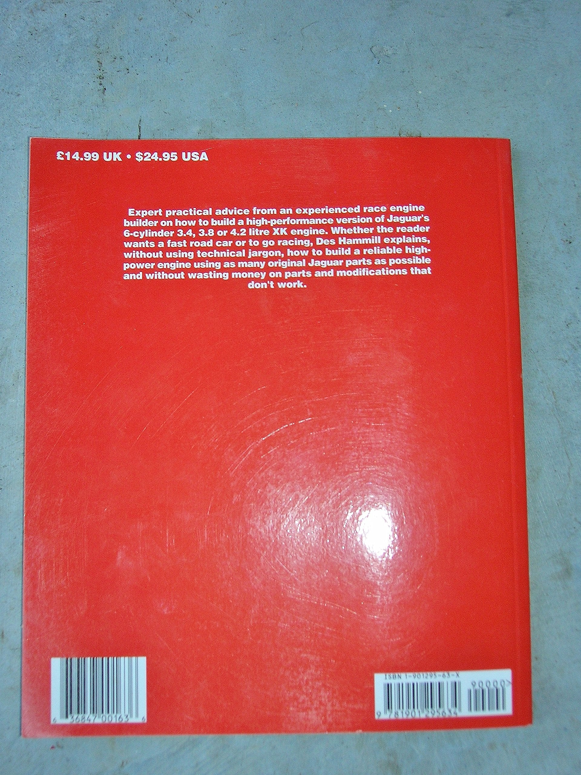 How to Power Tune Jaguar XK 3.4, 3.8 & 4.2 Litre Engines (Speedpro),Used