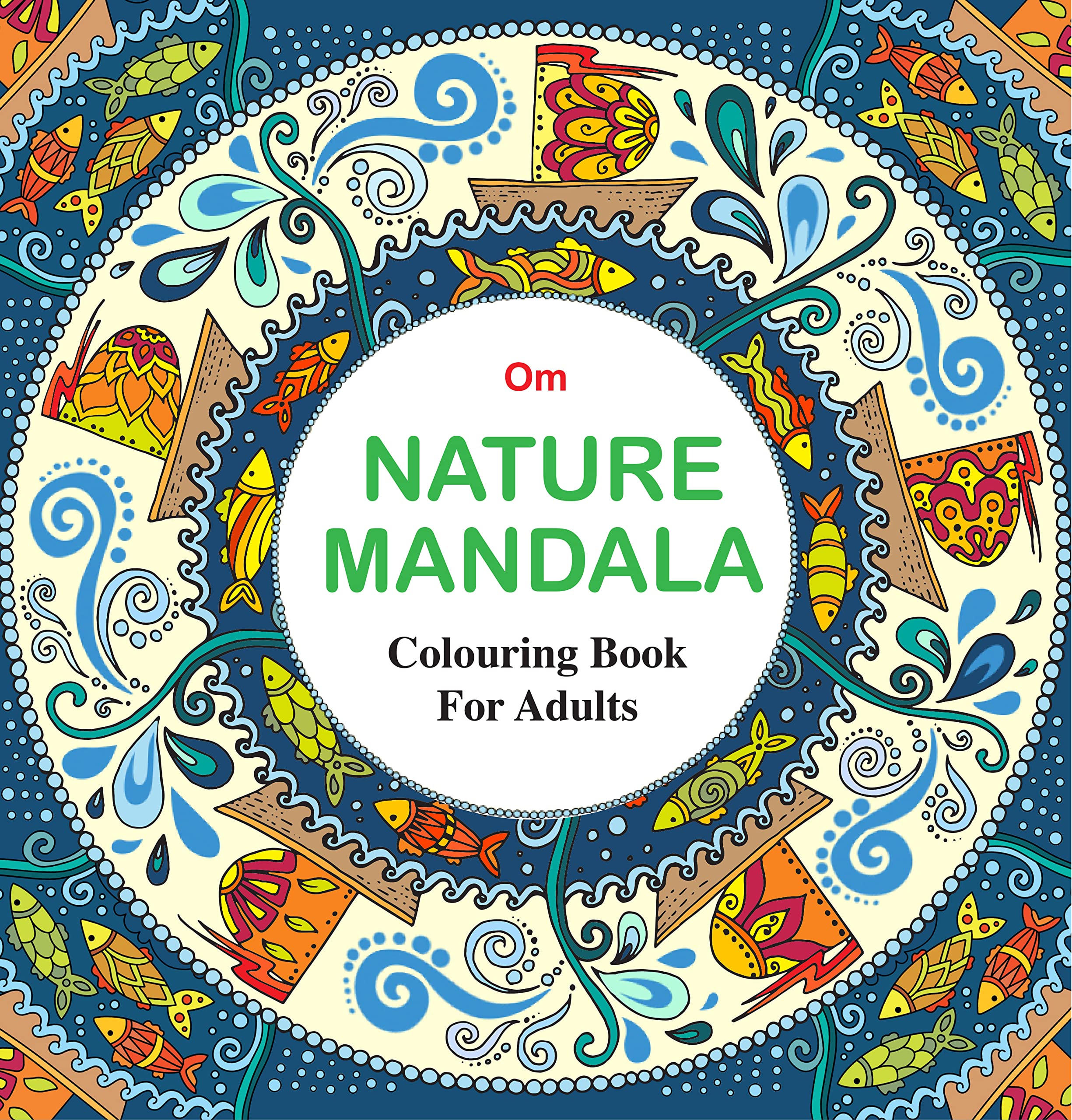 Colouring Book For Adults - Nature Mandala