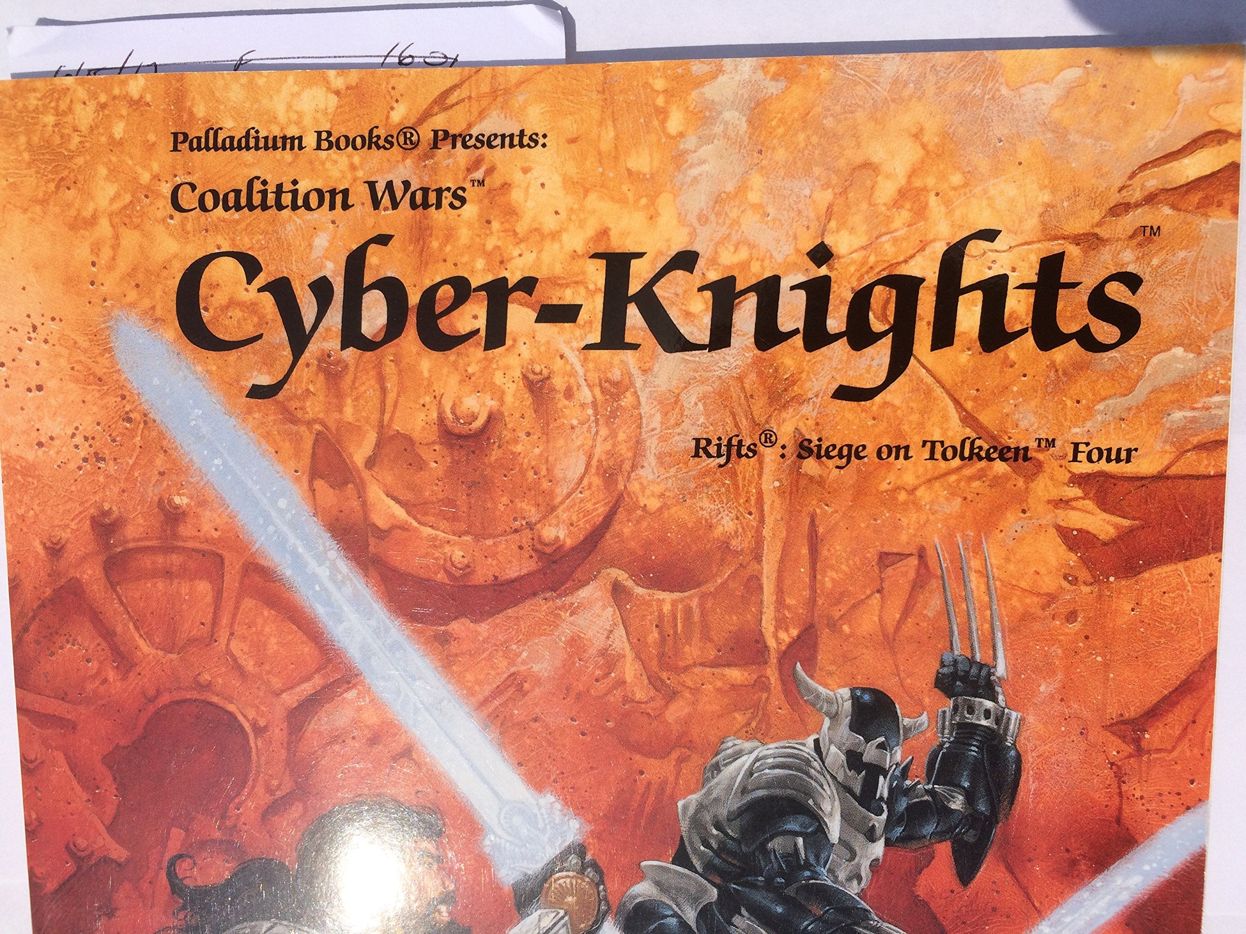 Rifts Coalition Wars Vol. 4 : Cyberknights,New