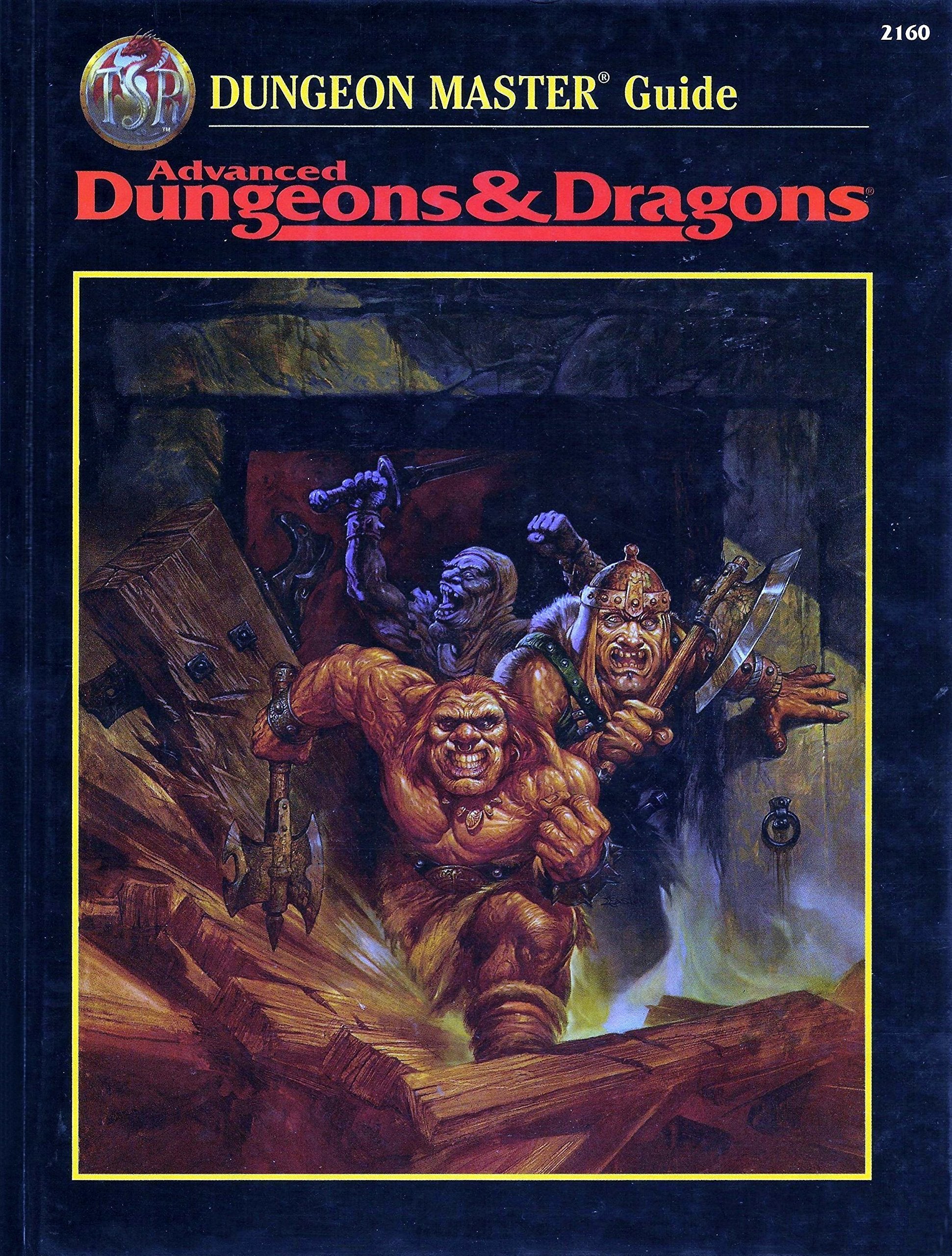 Dungeon Master Guide (Advanced Dungeons & Dragons, 2Nd Edition, Core Rulebook/2160),New