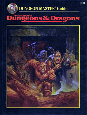Dungeon Master Guide (Advanced Dungeons & Dragons, 2Nd Edition, Core Rulebook/2160),New