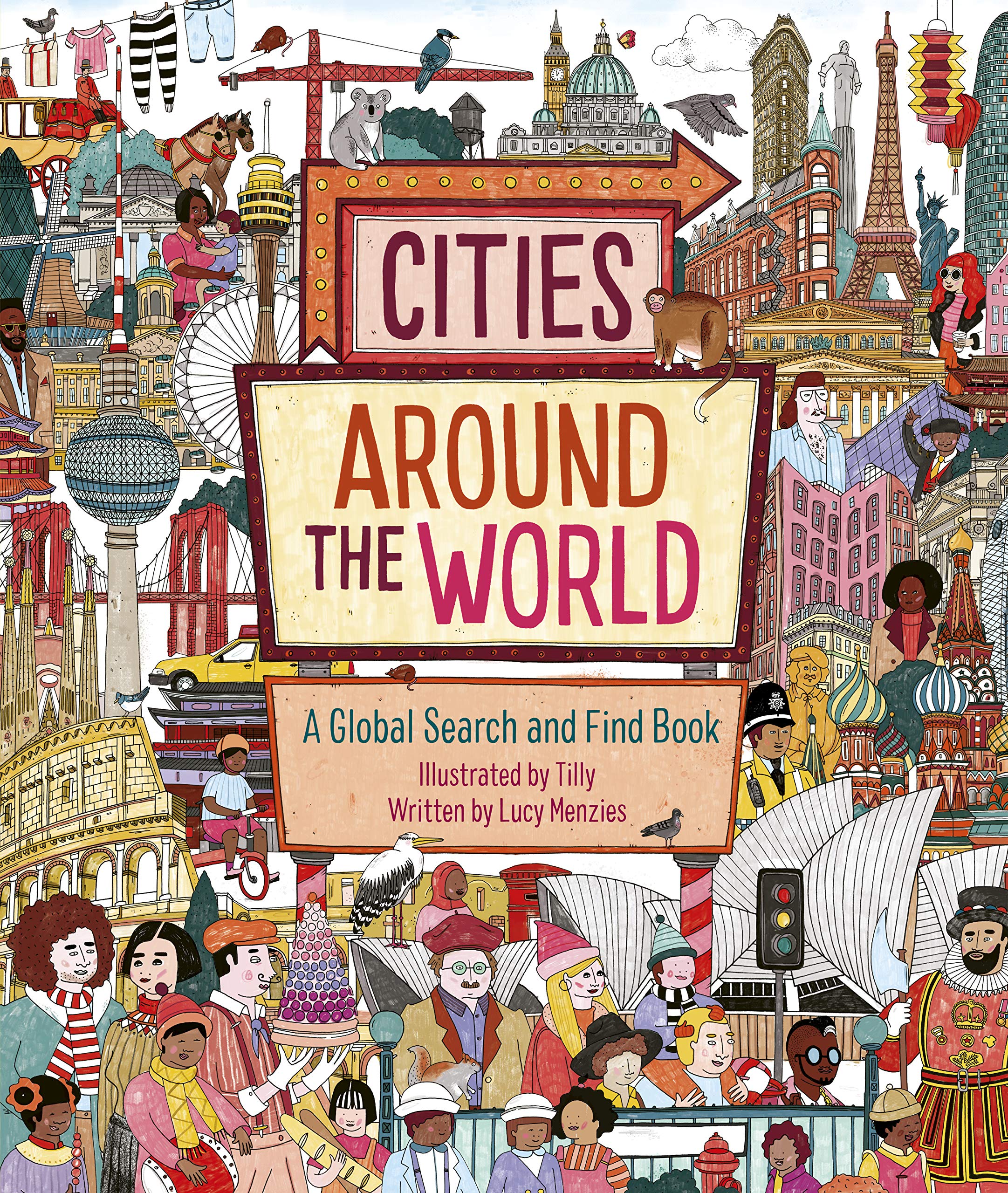 Cities Around The World: A Global Search And Find Book,New