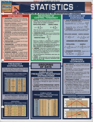 Statistics (Quickstudy Reference Guides  Academic),Used