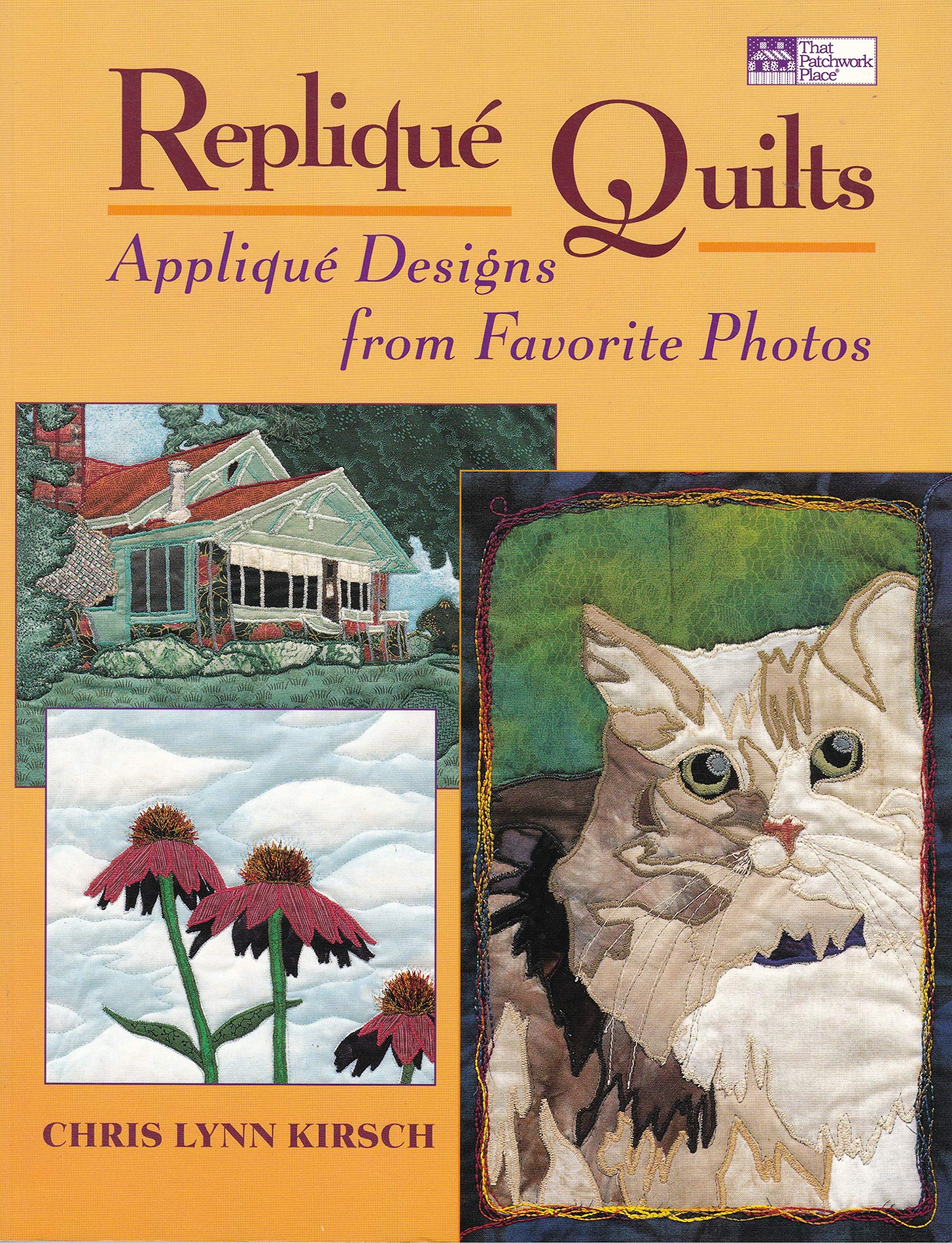 Replique Quilts: Applique Designs from Favorite Photos,Used