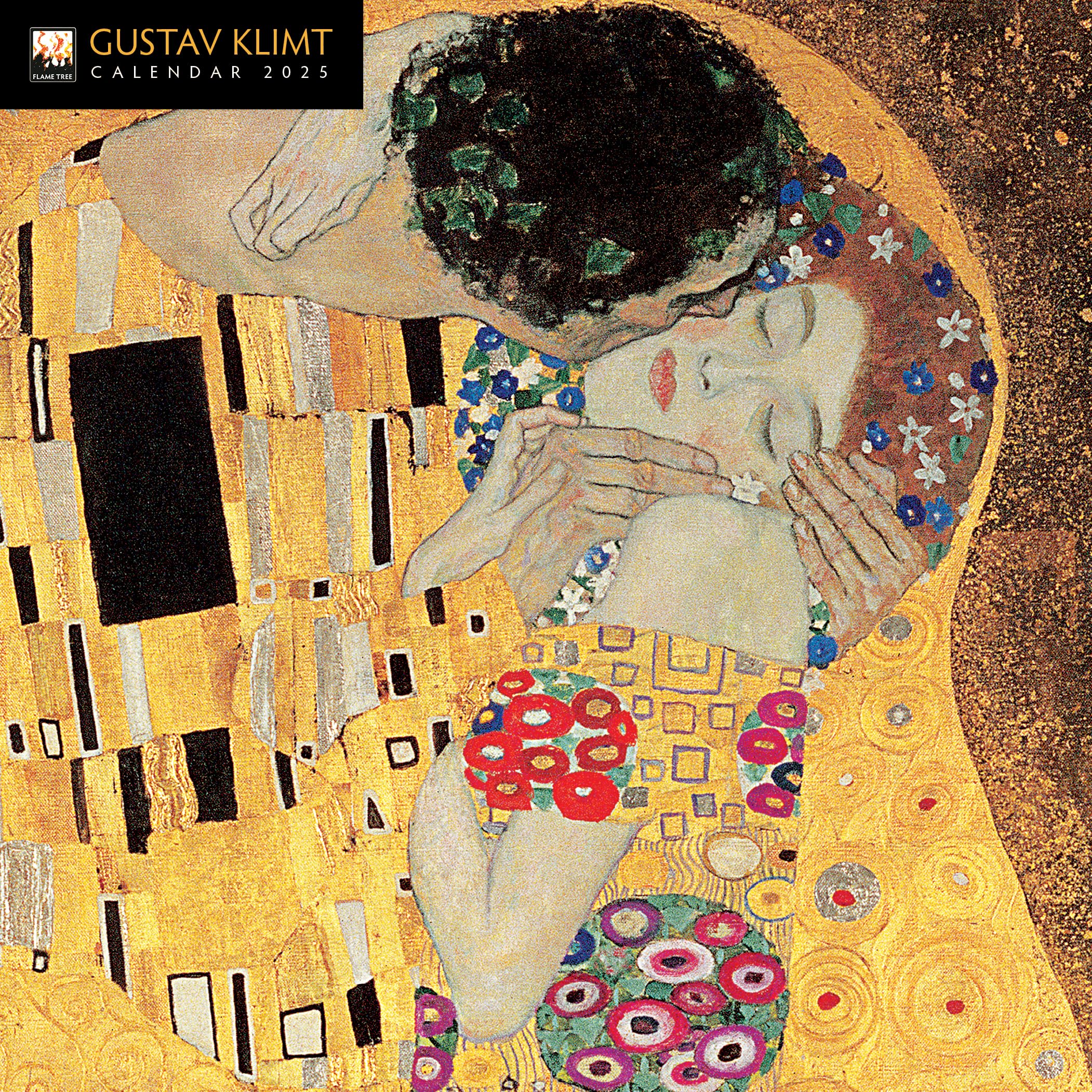 Gustav Klimt Mini Wall Calendar 2025 (Art Calendar),New
