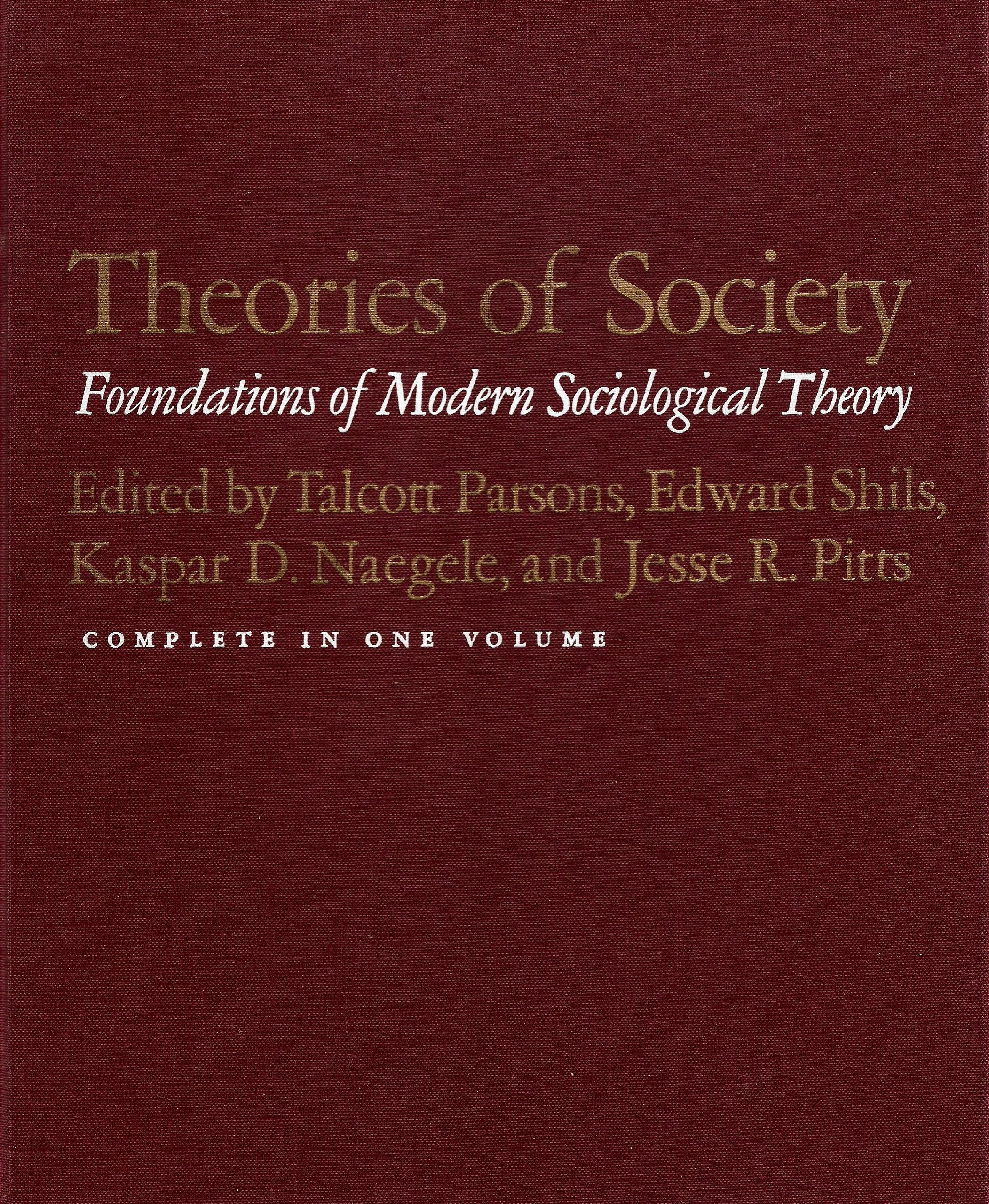 Theories of Society,Used