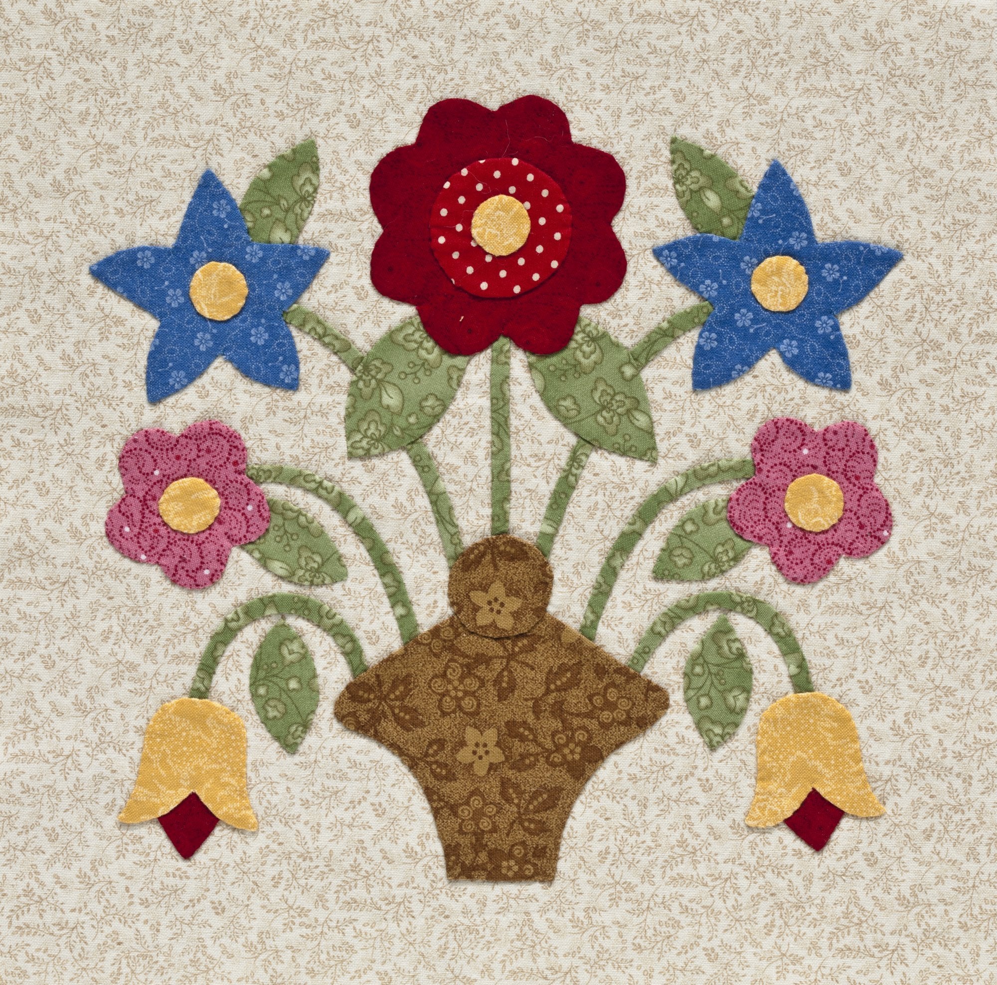Inspired by Tradition: 50 Appliqu Blocks in 5 Sizes,Used