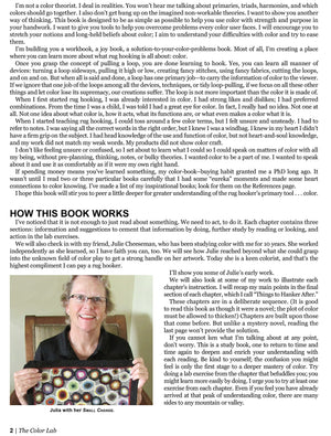 The Color Lab: Color Cues for Rug Hooking,Used