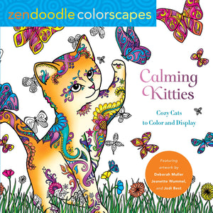 Zendoodle Colorscapes: Calming Kitties: Cozy Cats to Color and Display,Used