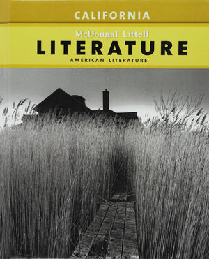 McDougal Littell Literature: Pupil's Edition American Literature CA 2009,Used