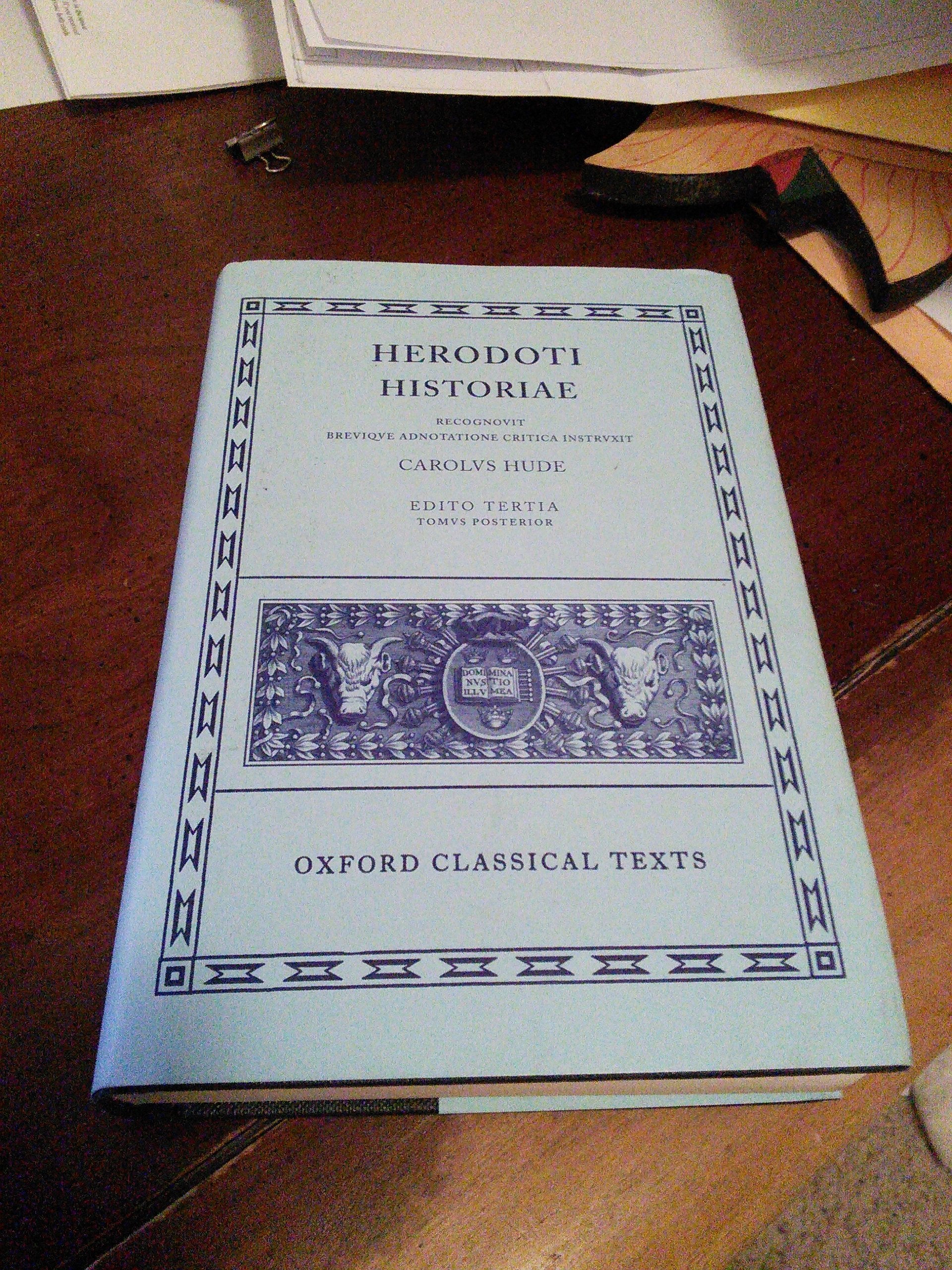 Herodoti Historiae, Volume II: Books VIX (Oxford Classical Texts) (Greek Edition),Used