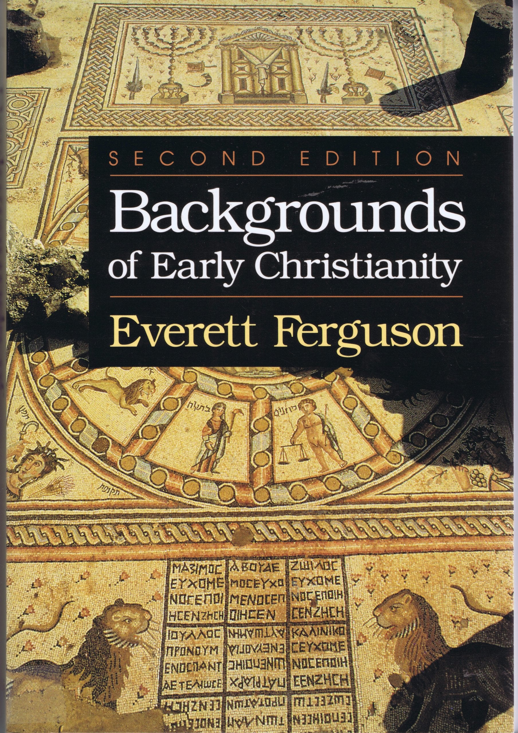 Backgrounds Of Early Christianity,Used
