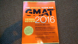GMAT 2016 Official Guide Bundle,Used