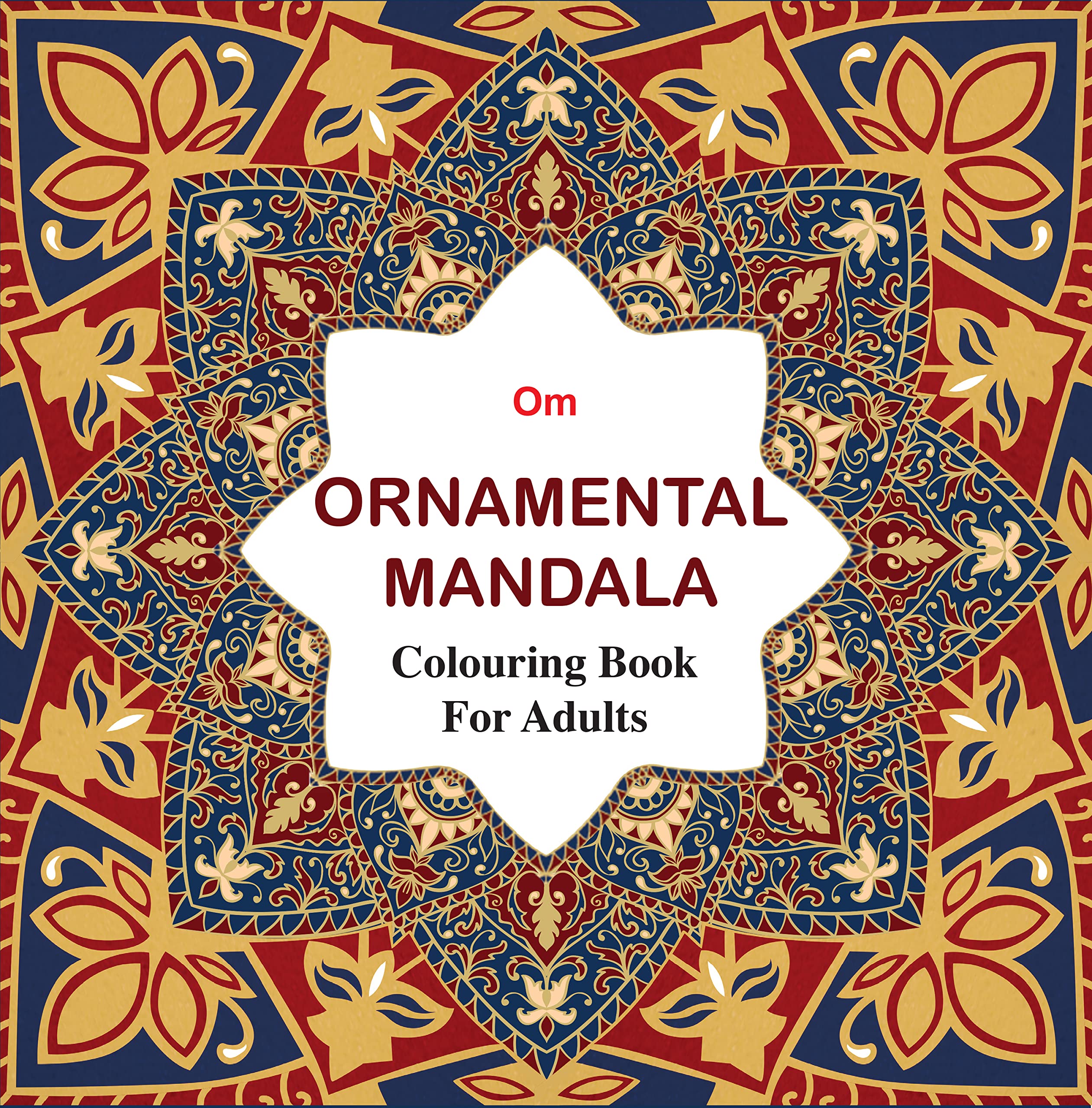 Colouring Book For Adults - Ornamental Mandala