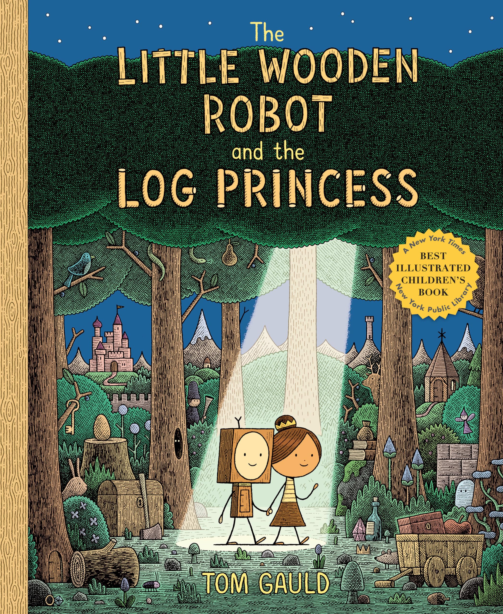 The Little Wooden Robot And The Log Princess-new
