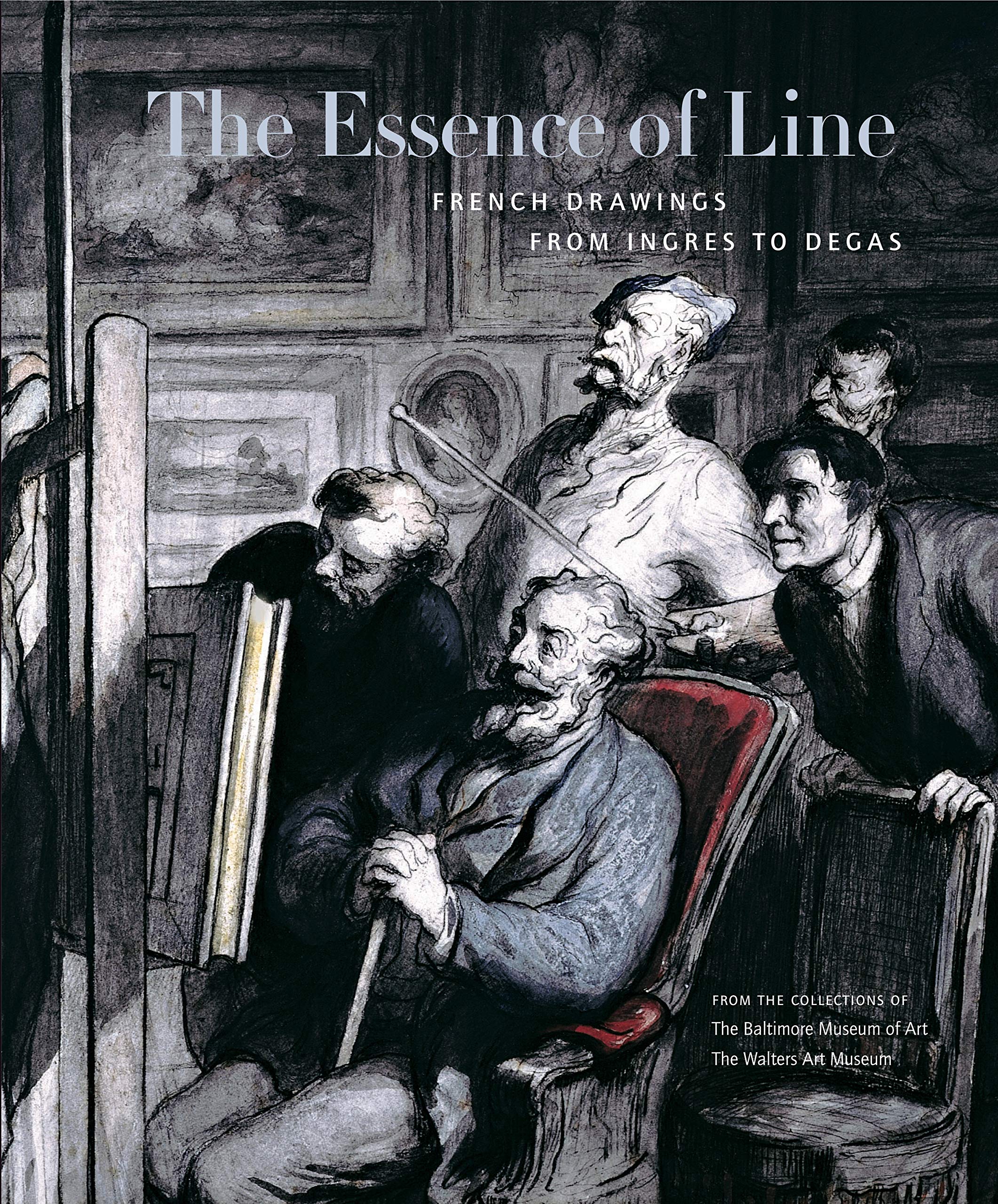 The Essence of Line: French Drawings from Ingres to Degas,Used